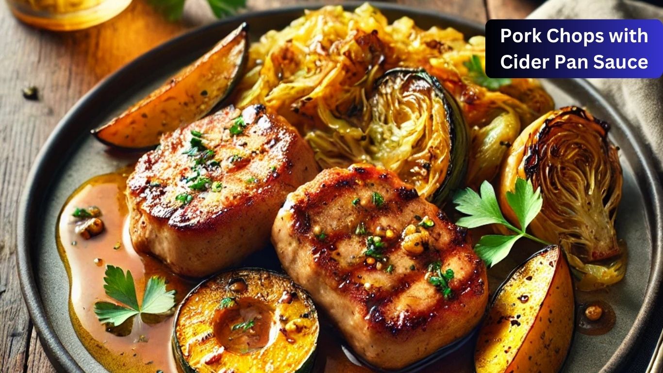 Pork Chops with Cider Pan Sauce