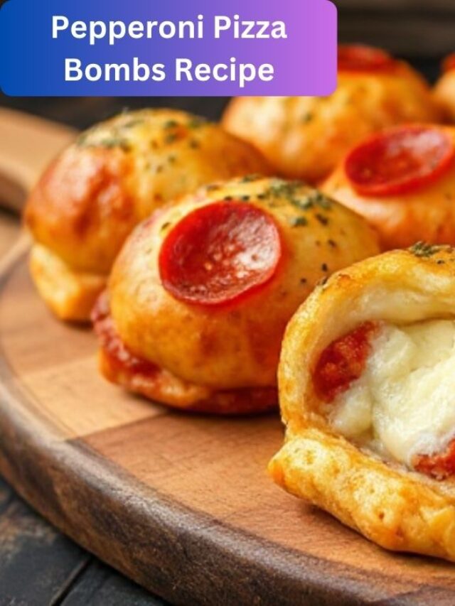 Pepperoni Pizza Bombs recipe